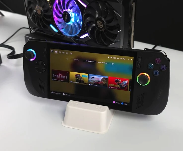 AMD Radeon RX 9070 XT eGPU Test with Minisforum Mini PC and ROG Ally