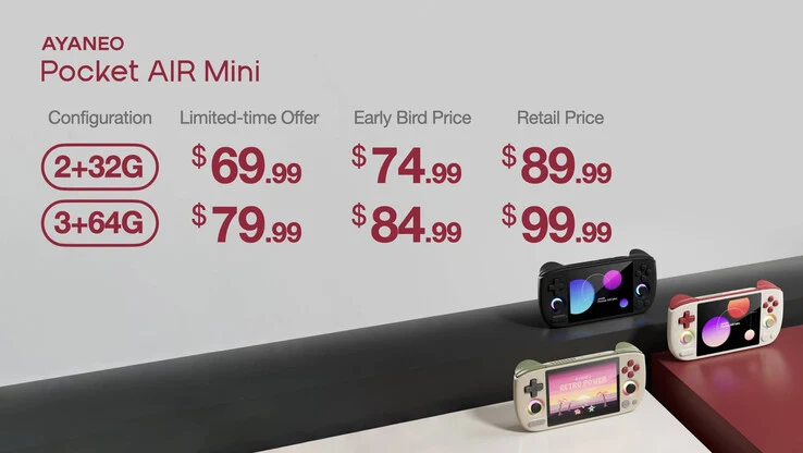 Ayaneo Pocket AIR Mini: Global Launch of Affordable Gaming Handheld