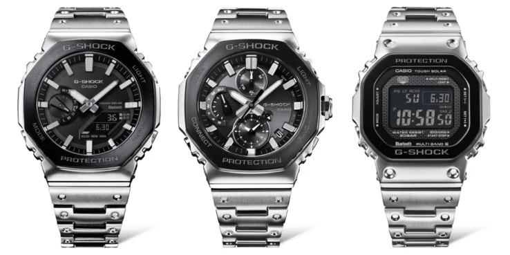 Exact Release Date for Casio G-Shock Black Tone Full Metal Watches