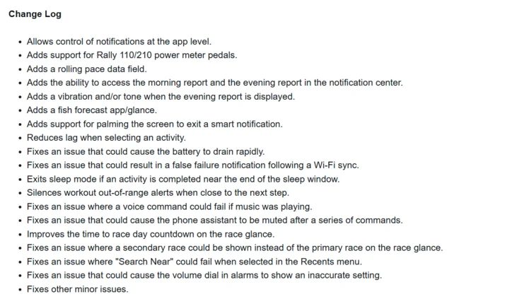 Garmin Releases Beta Update to Fix Smartwatch Battery Drain Issue
