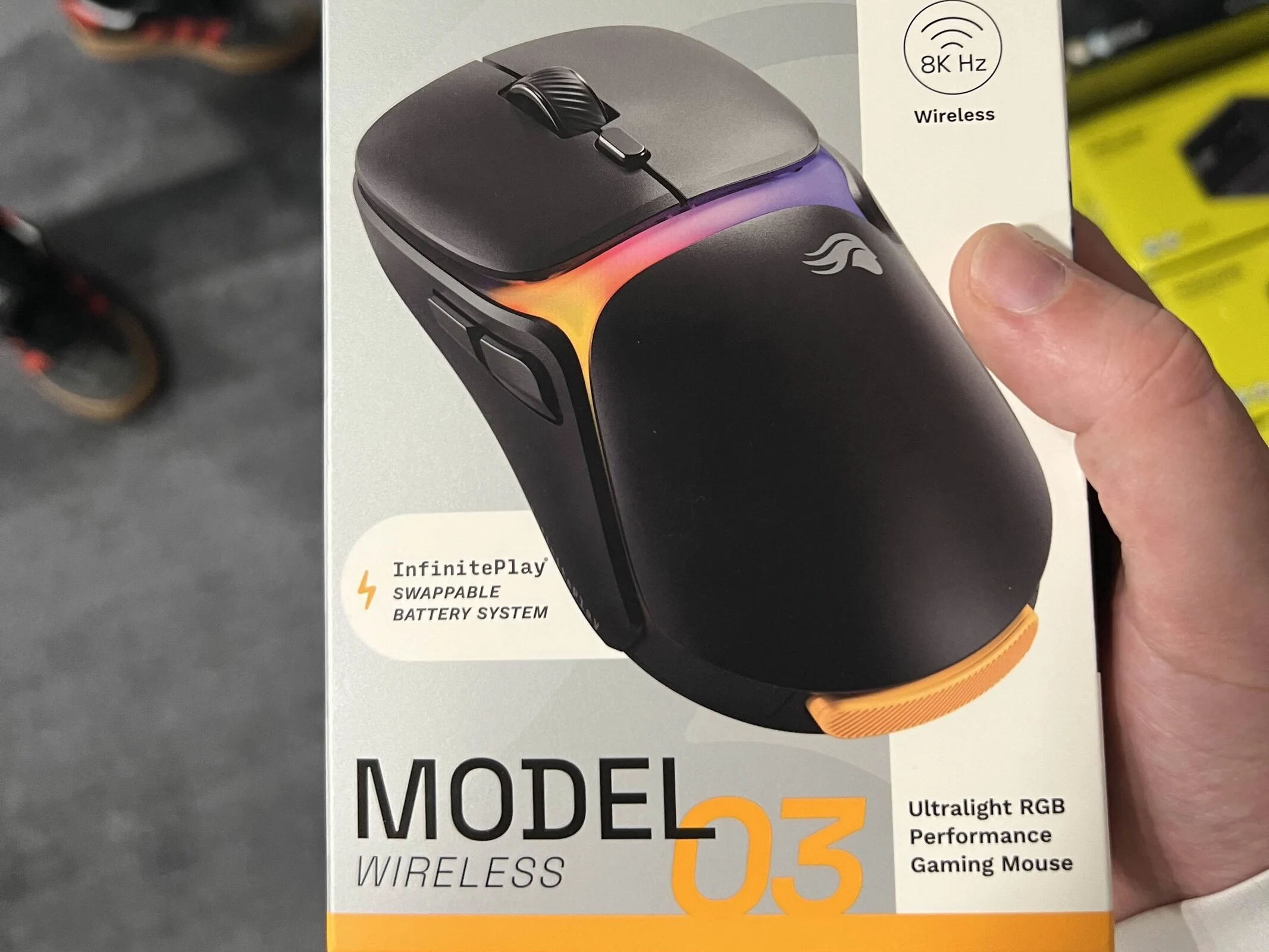 Glorious Model O3 Gaming Mouse Leaks: Swappable Battery & RGB