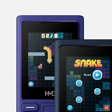 Affordable HMD 101 & HMD 102 4G Feature Phones with AUX & Snake