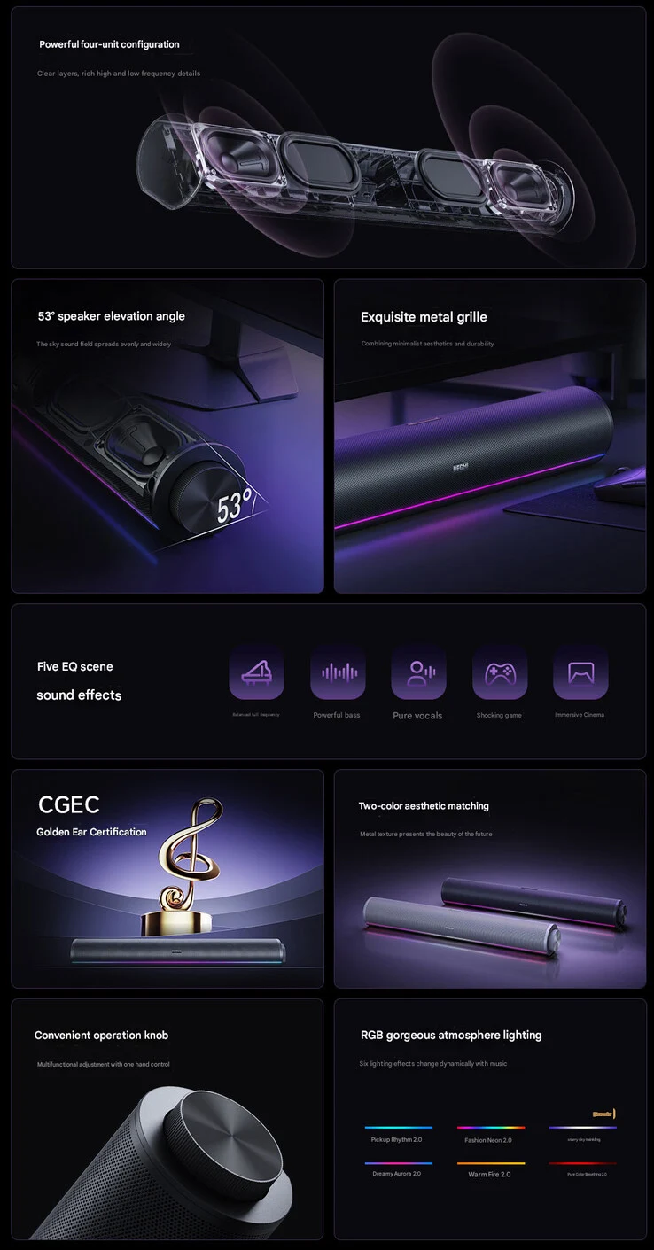 Affordable Redmi Desktop Speaker 2 Pro with Wireless Playback