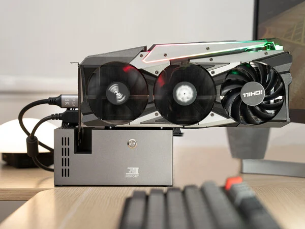NXPort eGPU Dock Launches: Compact Design & 650W PSU