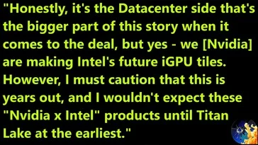 Intel Nvidia Hammer Lake Leaks Large iGPU as Titan Lake Goes Mobile