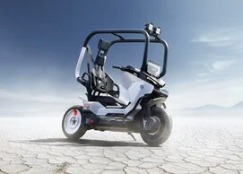 BMW Launches Vision CE: Enclosed Self-Balancing Electric Scooter