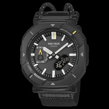 Casio Pro Trek PRJ-B001B-1 Watch: Rotary Guard Bezel & Tough Solar