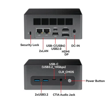 Maxtang Launches Compact Mini PC with Ryzen AI 9 HX 370