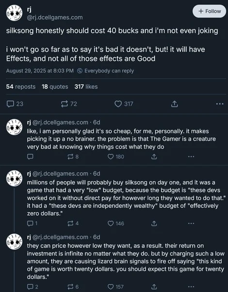 Hollow Knight: Silksong Price Impacting Other Indie Game Costs