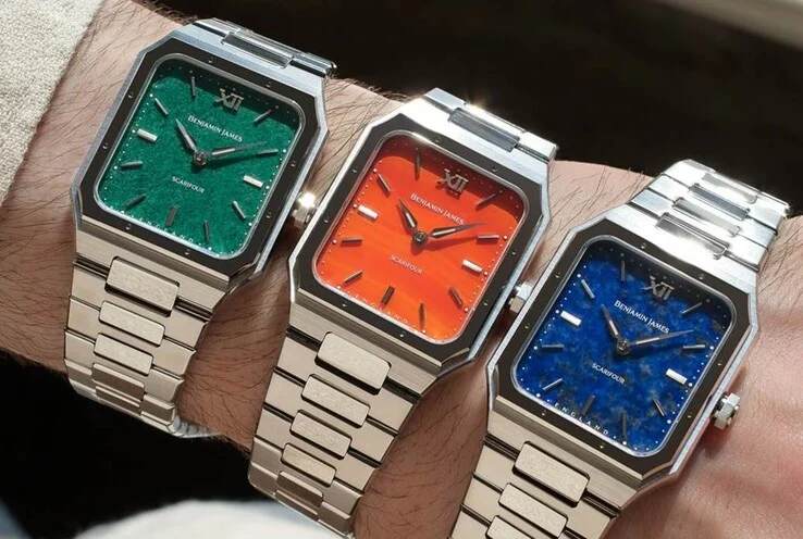 Benjamin James Watches Launches New Stone Dials for Scarifour Line