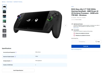 Best Buy Reveals Higher ROG Xbox Ally Pricing Before Preorders