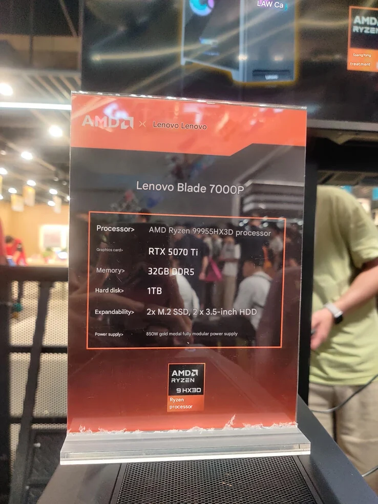 Lenovo Legion Blade 7000P: Rebranded LOQ Tower 26ADR10 with Upgraded CPU