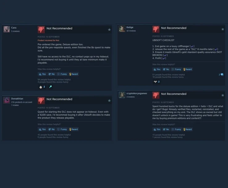 Assassin’s Creed Shadows Receives “Very Negative” Steam Rating