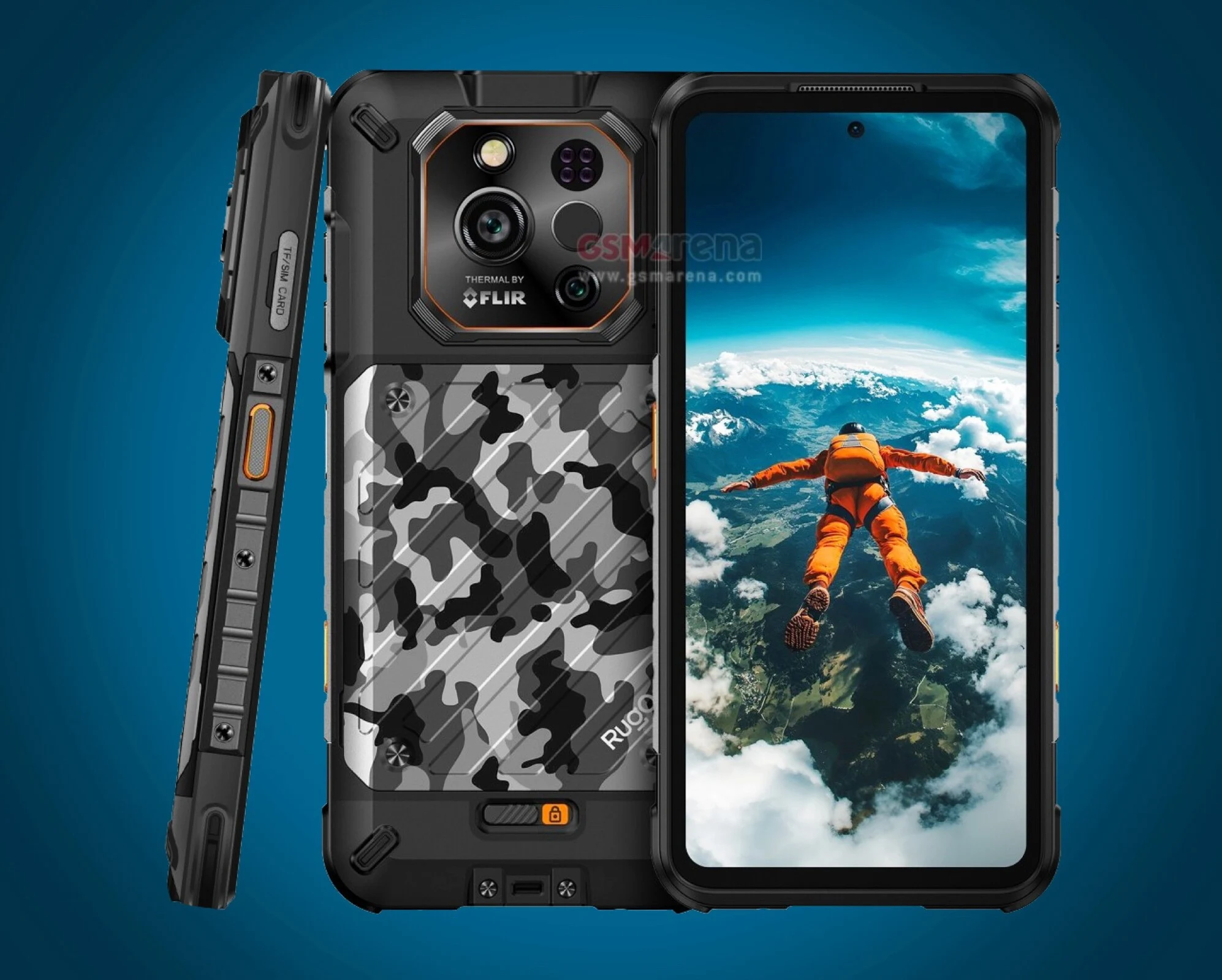 FLIR Thermal Camera with Removable Battery: RugOne Xever 7 Pro Leak
