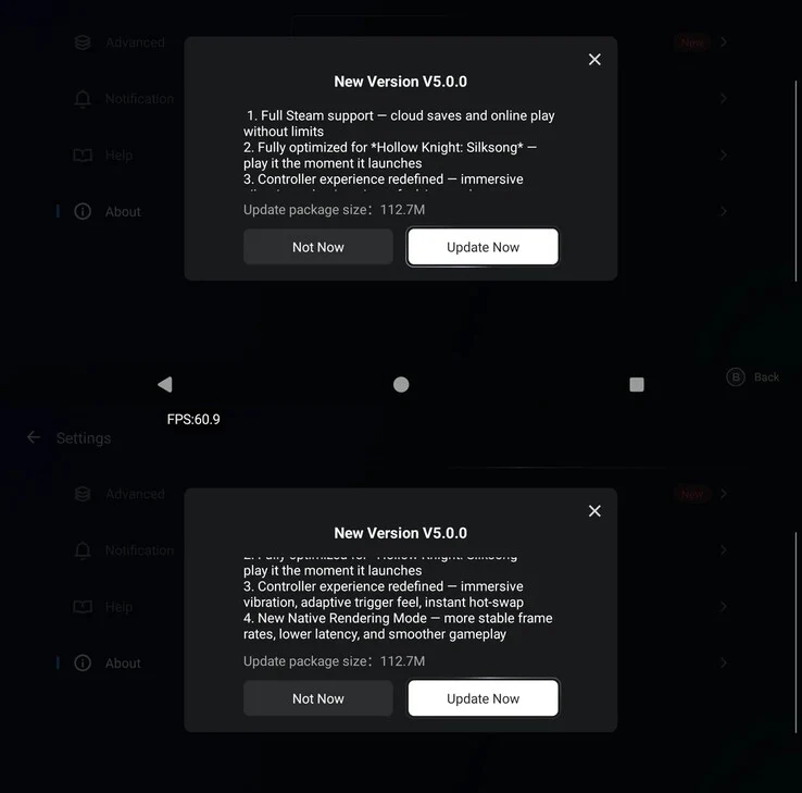 GameSir Android Emulator Update: Hollow Knight Silksong Optimized