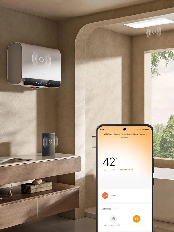 Xiaomi Launches New Smart Electric Water Heater with HyperOS