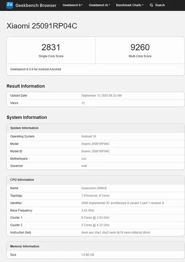 Xiaomi Pad 8 Pro Shines in Benchmarks with Snapdragon 8 Elite