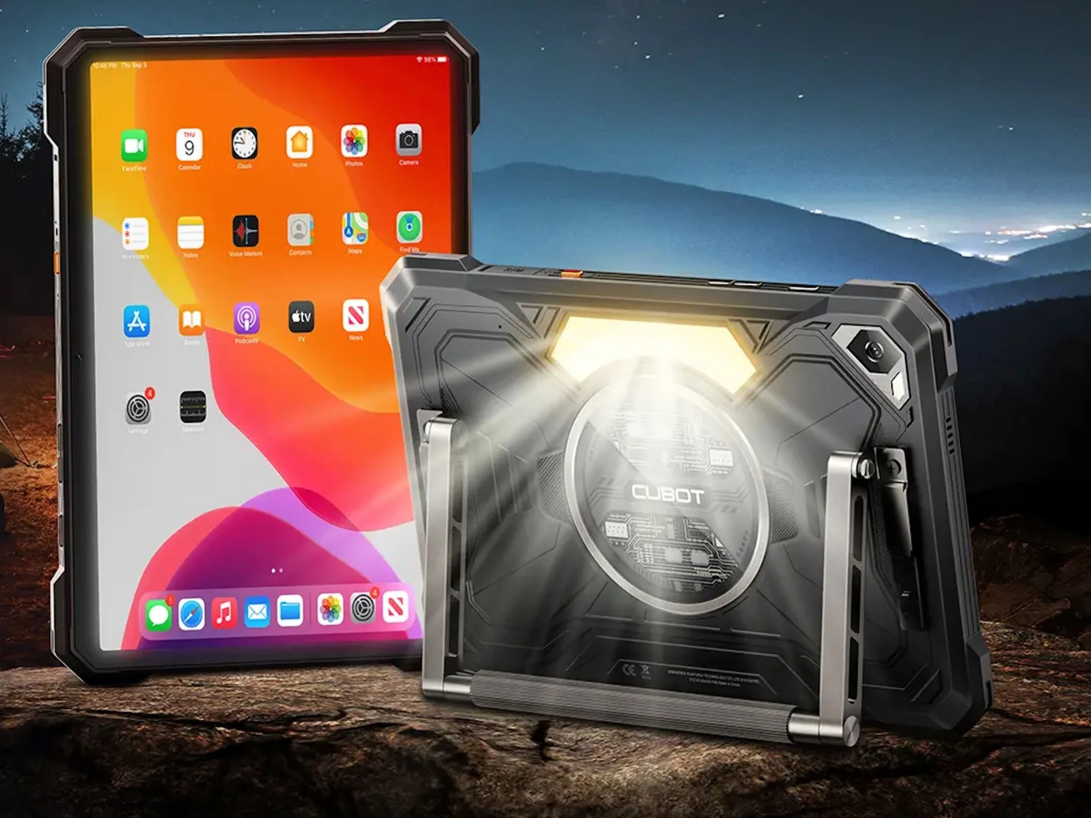 KingKong S Rugged Android Tablet: 15,300mAh Battery & Dual-SIM 4G