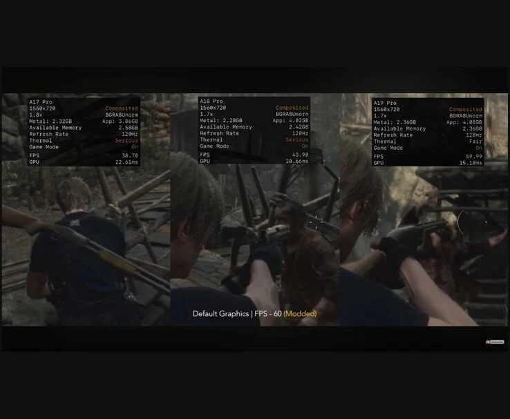 iPhone 17 Pro Max AAA Gaming Test: Resident Evil 4 at 60 FPS