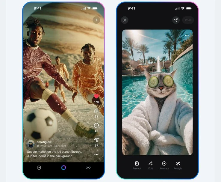 Meta Launches AI Video Feed Vibes, Users Call It Infinite Slop