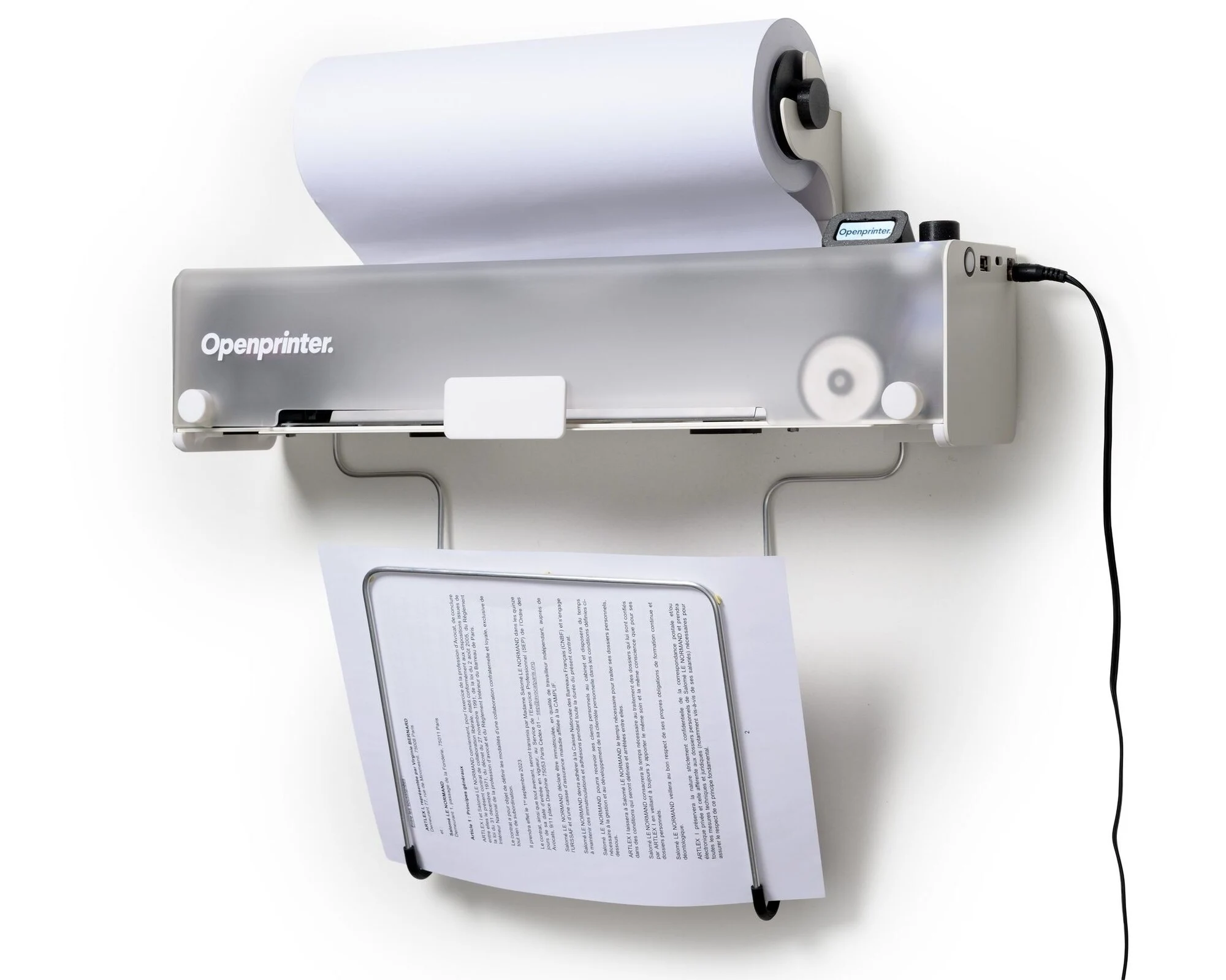Open Printer: Open Source Inkjet with DRM-Free Ink Support