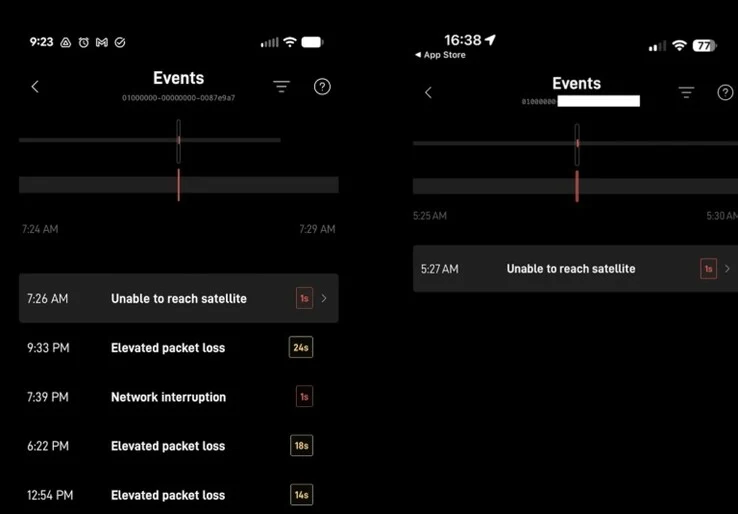 Starlink Updates Outage Log to Track All Network Events