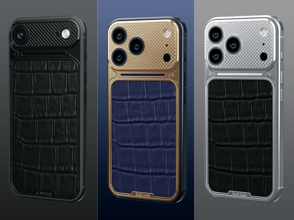 Caviar Launches Custom iPhone 17 with Gold and Exotic Leather
