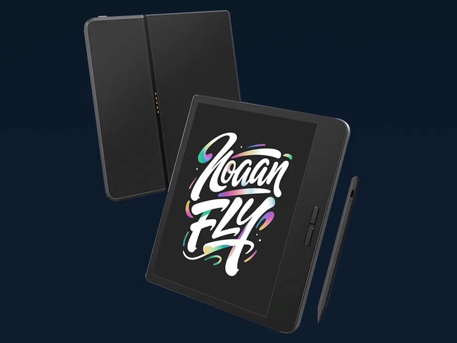 MoaanFly Color E-Reader: Extra Battery, Stylus Support, Android