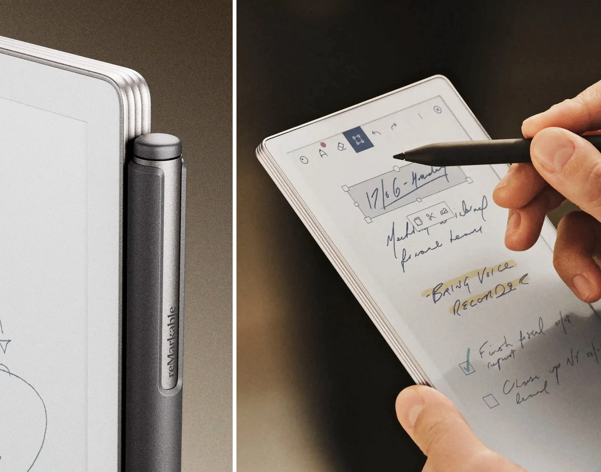 reMarkable Paper Pro Move: Compact E-Reader with Magnetic Stylus
