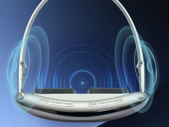 Ultra-Light 4K Glasses with Speakers for Immersive Mobile Fun