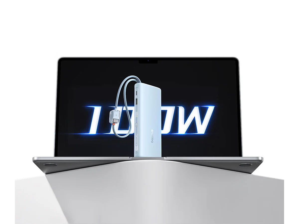 Baseus Unveils 100W Fast Charging Power Bank with Dual Cables