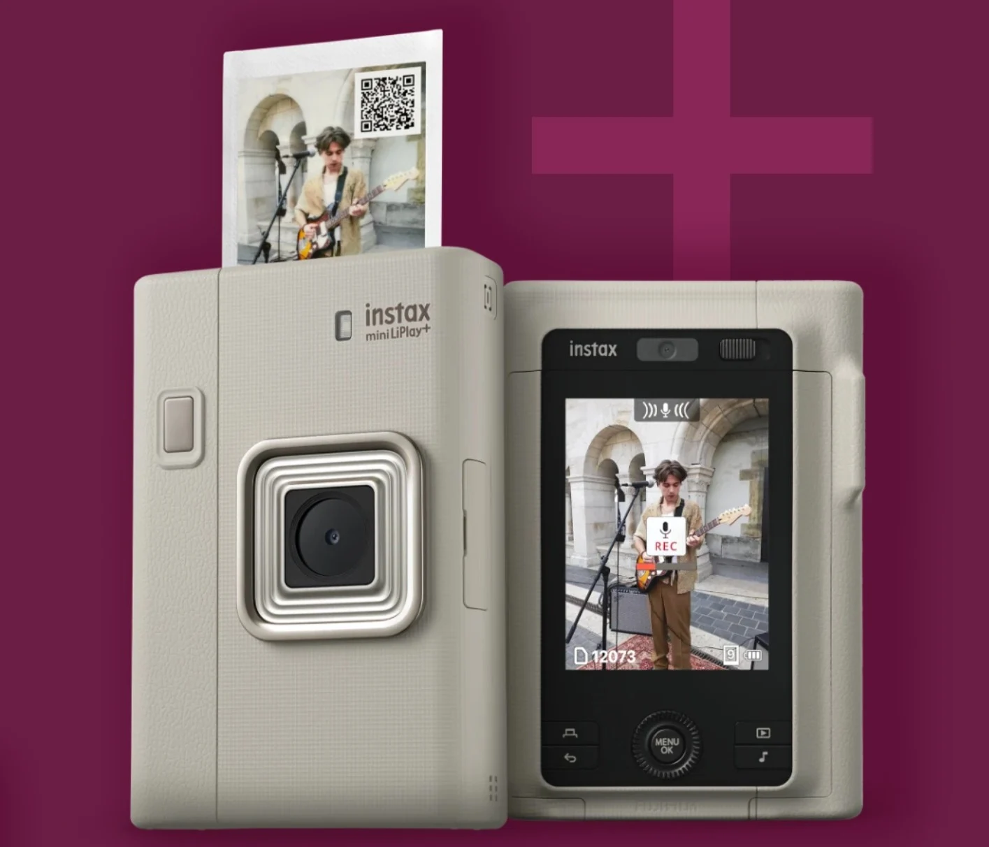 Fujifilm Instax LiPlay Plus: Hybrid Instant Camera with Selfie Features