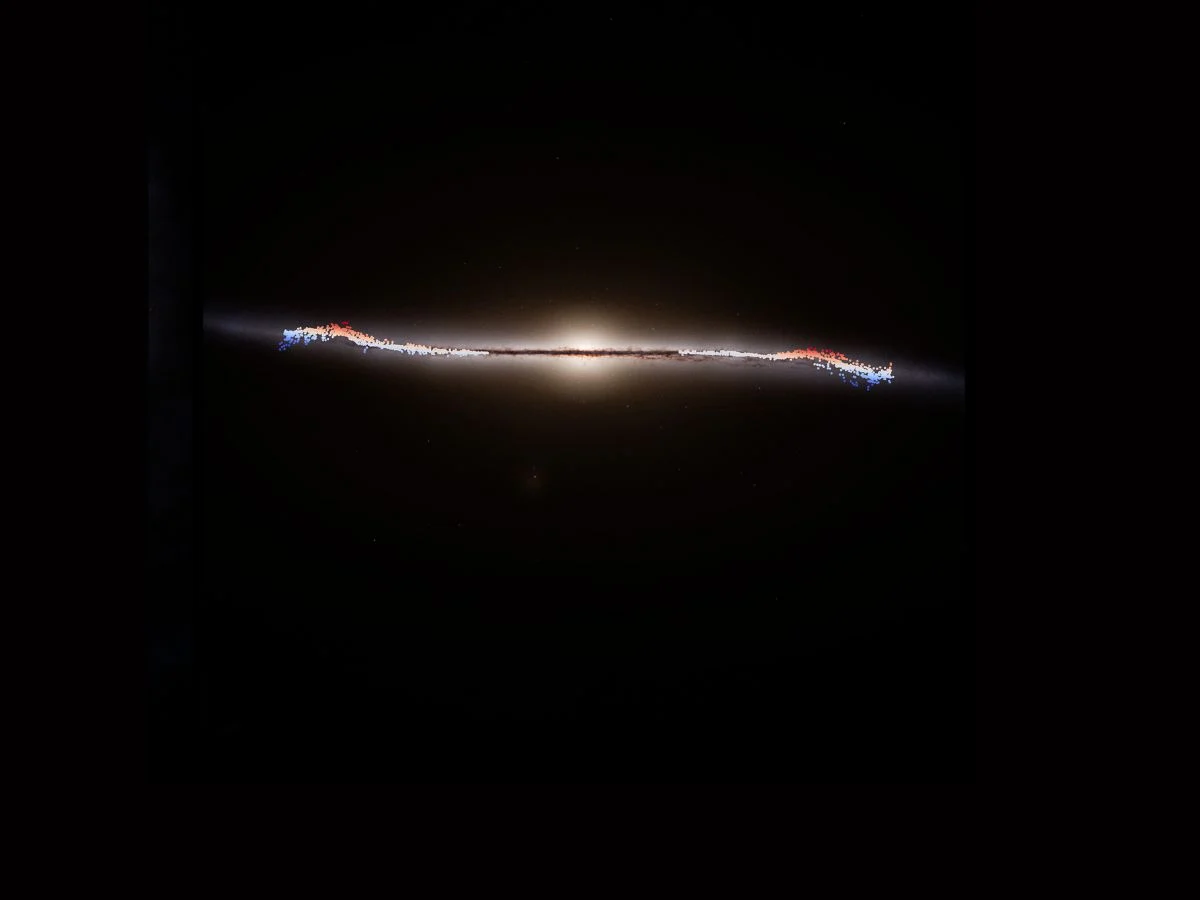 ESA Discovers Massive Wave in Milky Way from Galaxy Collision