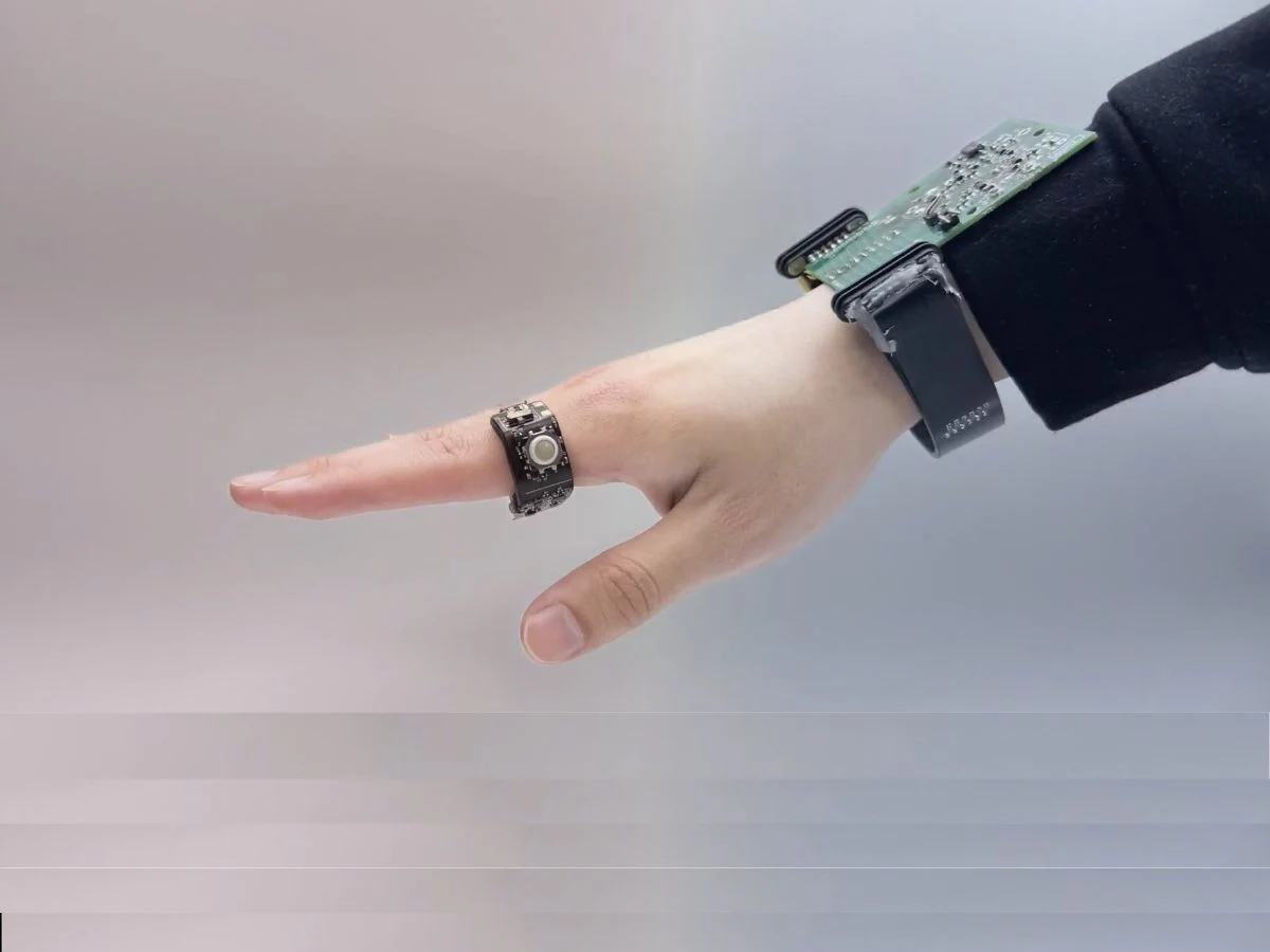 picoRing: Rechargeable Ring Mouse Lasts Over a Month on One Charge
