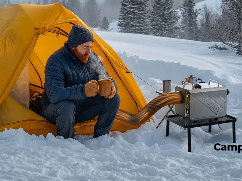 BougeRV 5 kW Portable Diesel Heater with Smart Controls Launches