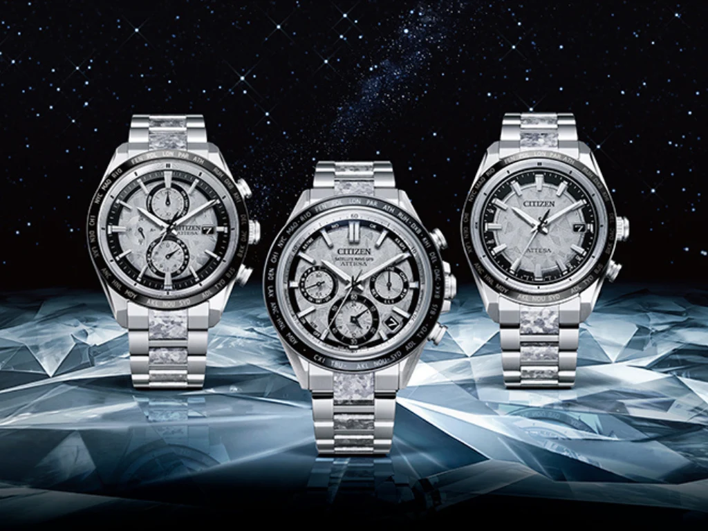 New Citizen Attesa Platinum Shine Watches with Titanium Released