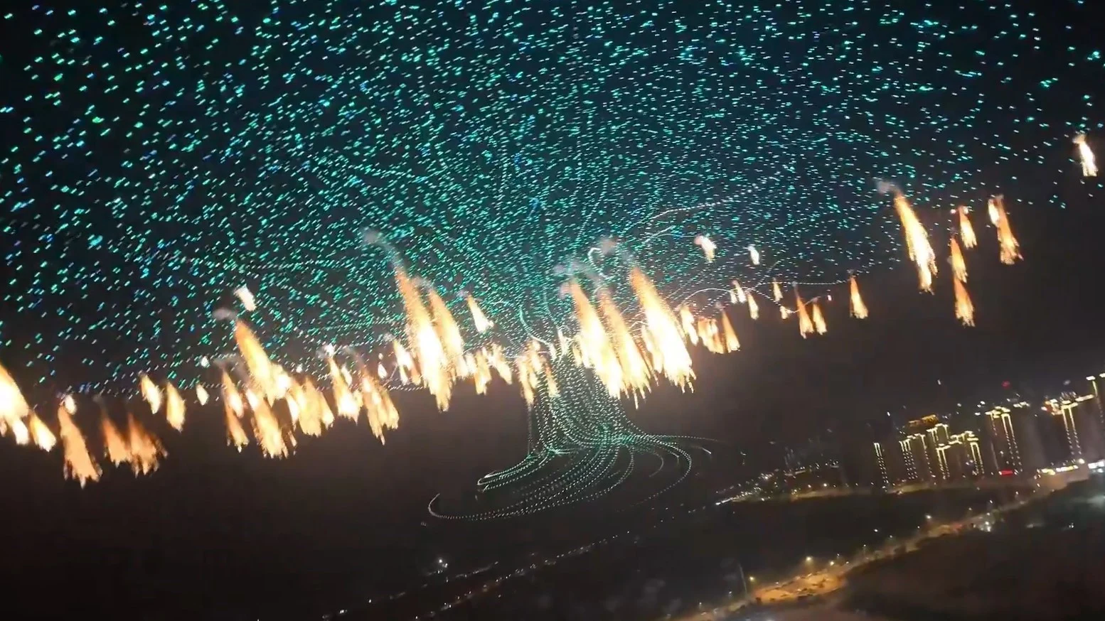 15,947 Drones Set Two World Records in Liuyang Sky Display