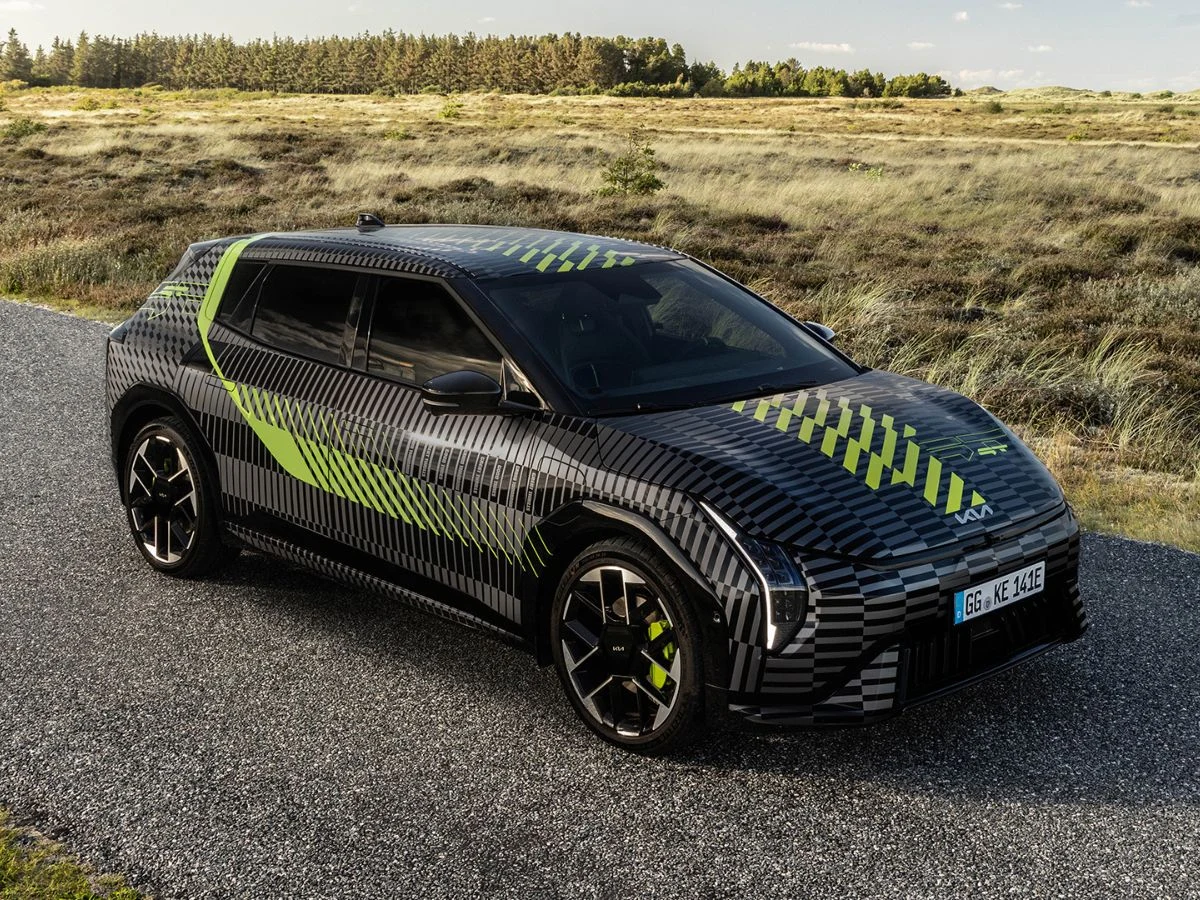 Kia Teases New EV4 GT with Exciting Wrap Reveal