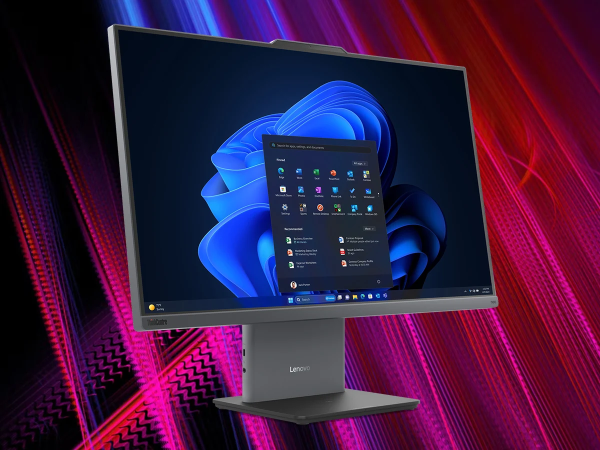 Lenovo ThinkCentre Neo 55A Gen 6 AIO with Ryzen AI 300 Series CPU