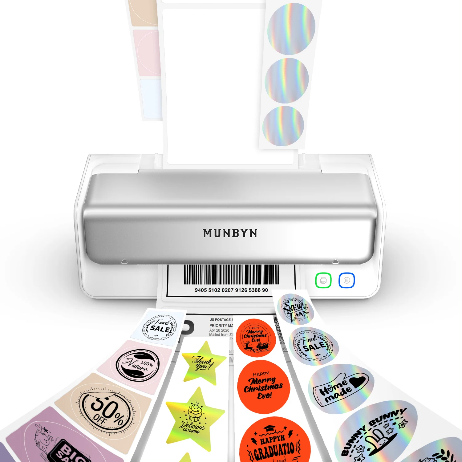 Munbyn Launches RW405B Wireless Thermal Label Printer with App Control