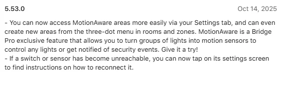 Philips Hue App Update: Four New Features and Improvements