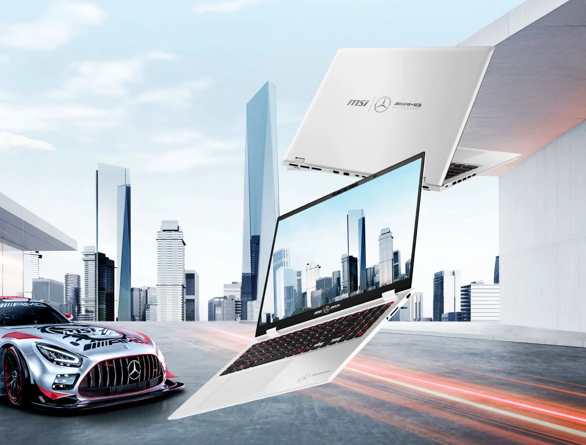 MSI Prestige 16 AI+ Mercedes-AMG: Lunar Lake 4K OLED Ultrabook