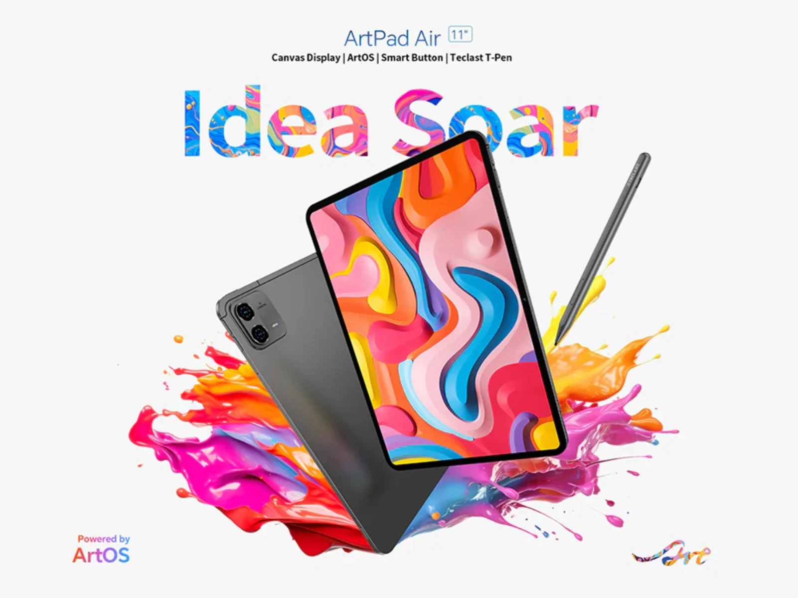 ArtPad Air: Affordable Android 15 Tablet with 90Hz Display