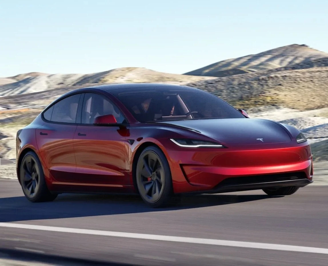 Tesla Model 3 Refresh: New Front Camera & Turn Signal Stalk