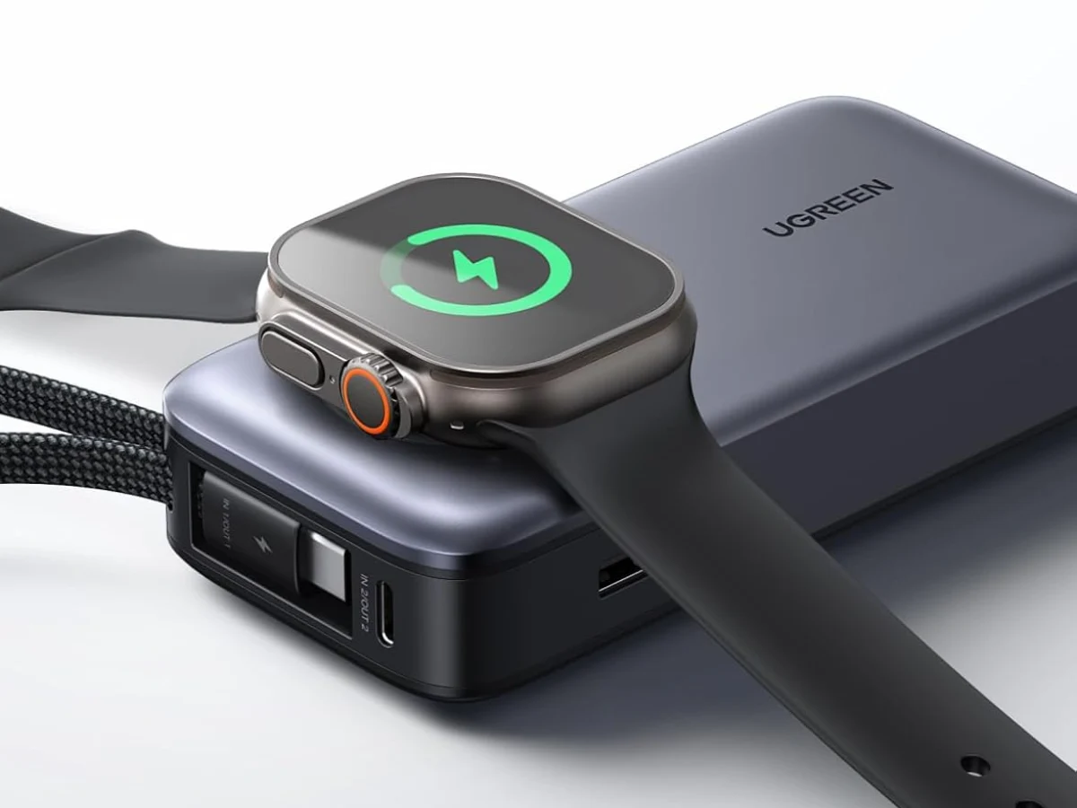 Ugreen Launches Power Bank with Integrated Apple Watch Charger