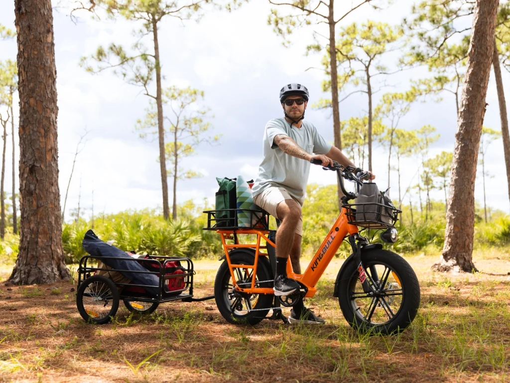 Kingbull Voyager 2.0 Fat-Tire Cargo E-Bike with Bafang Motor