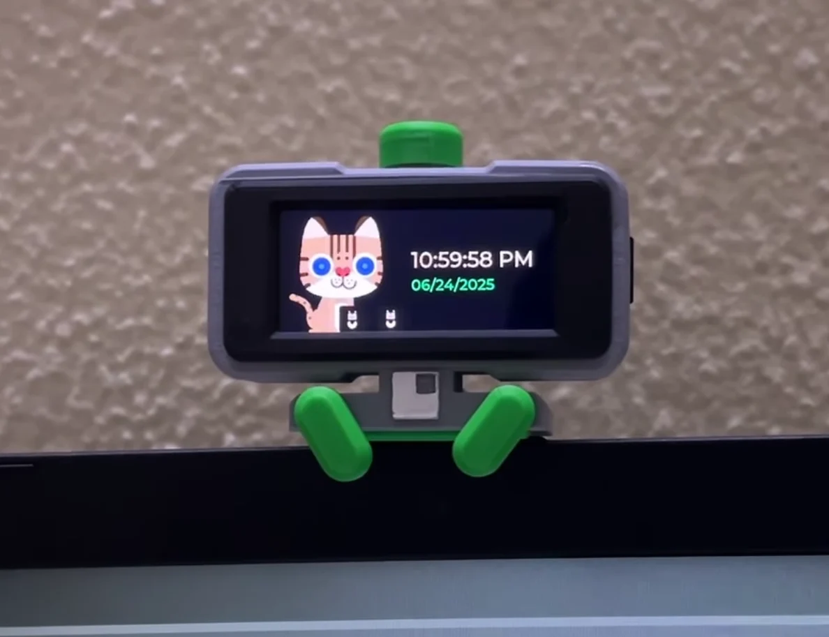 $99 Open-Source AMOLED Display for Alerts and JavaScript Apps