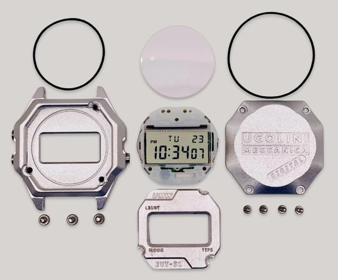 Casio F-91W Redefined: Italy-Made EVT-01 with Aluminum and Sapphire Glass