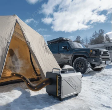 BougeRV 5 kW Portable Diesel Heater with Smart Controls Launches