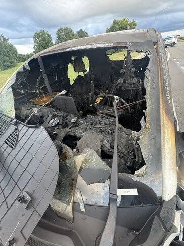 Ford EV Catches Fire While Driving; Company Points to External Factors